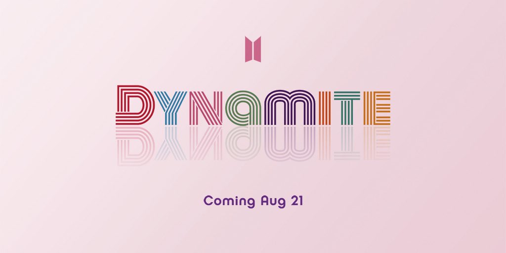 btsanalytics's tweet photo. The new BTS single 'Dynamite' is coming Aug 21! 

#BTS_Dynamite https://t.co/QNNUqYkMoP
