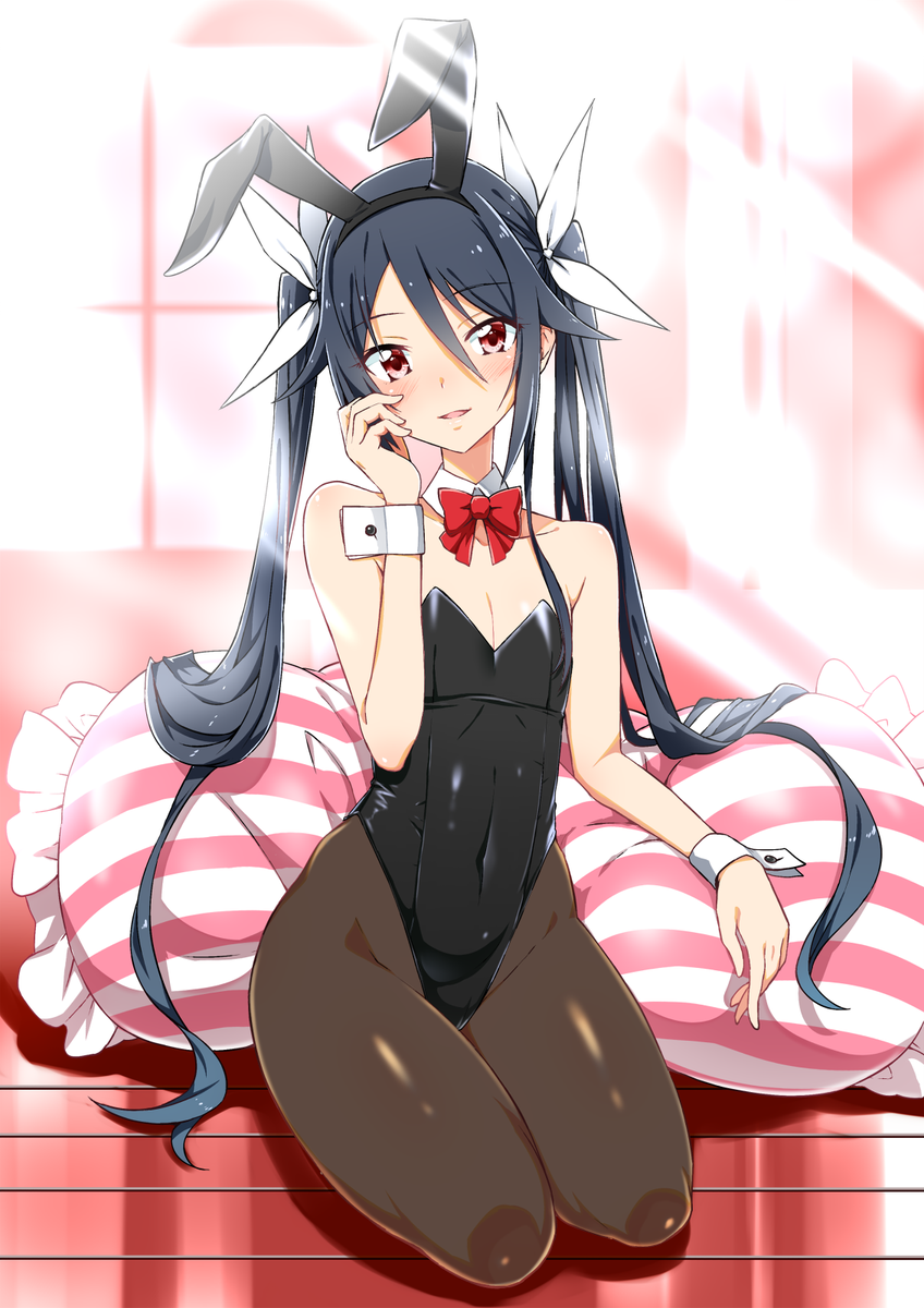 「#バニーの日 間に合わんかっつ 」|左のイラスト