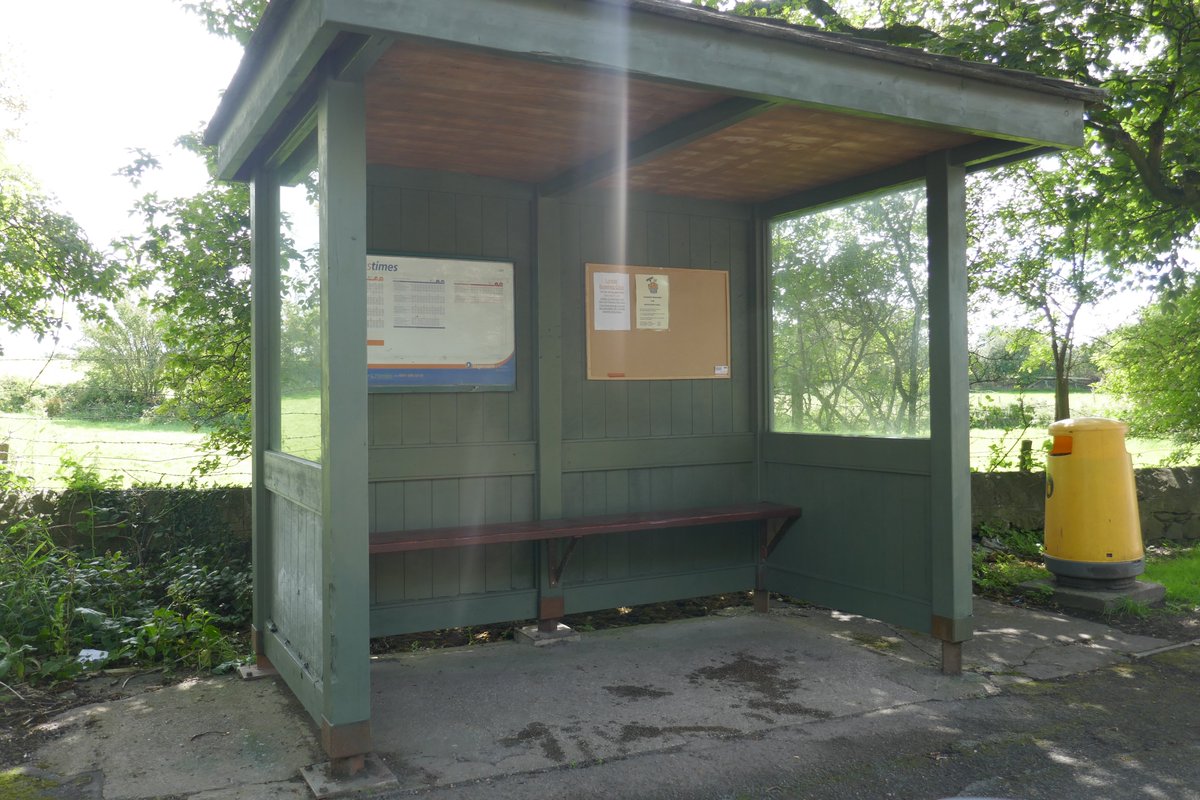 TheLengthsman's tweet photo. Think this conversion of the #Lindal A590 bus shelter is a candidate for #BusShelteroftheDay ? https://t.co/zWQTQellfA