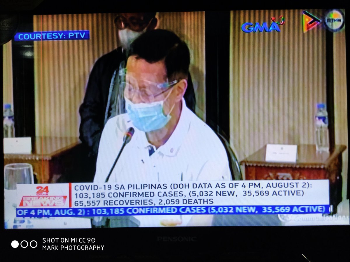 markmedina2011's tweet image. Happening Now: IATF Meeting with PRRD! #WeHealAsOne #FrontlinersCallForTimeout #FrontlinersCallForECQ