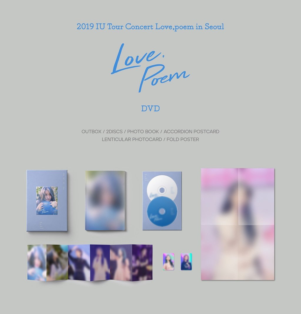 IU Tour Concert <Love, poem> in Seoul DVD Giveaway 💿 One winner