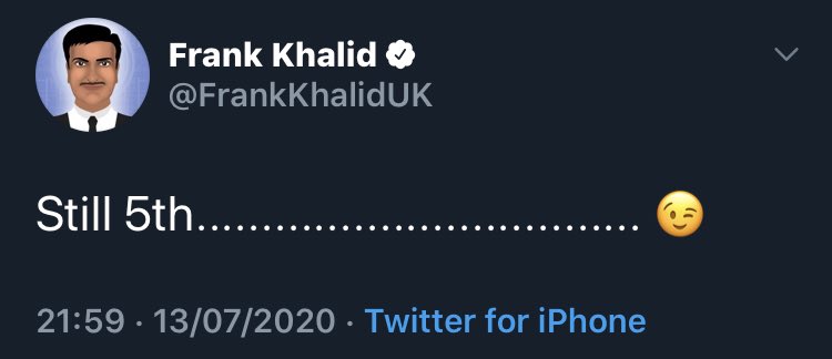 mufcAH's tweet photo. “Seeing us lose is the only thing that gives them joy this season.”

Also Frank Khalid: https://t.co/eDvGZrFs50