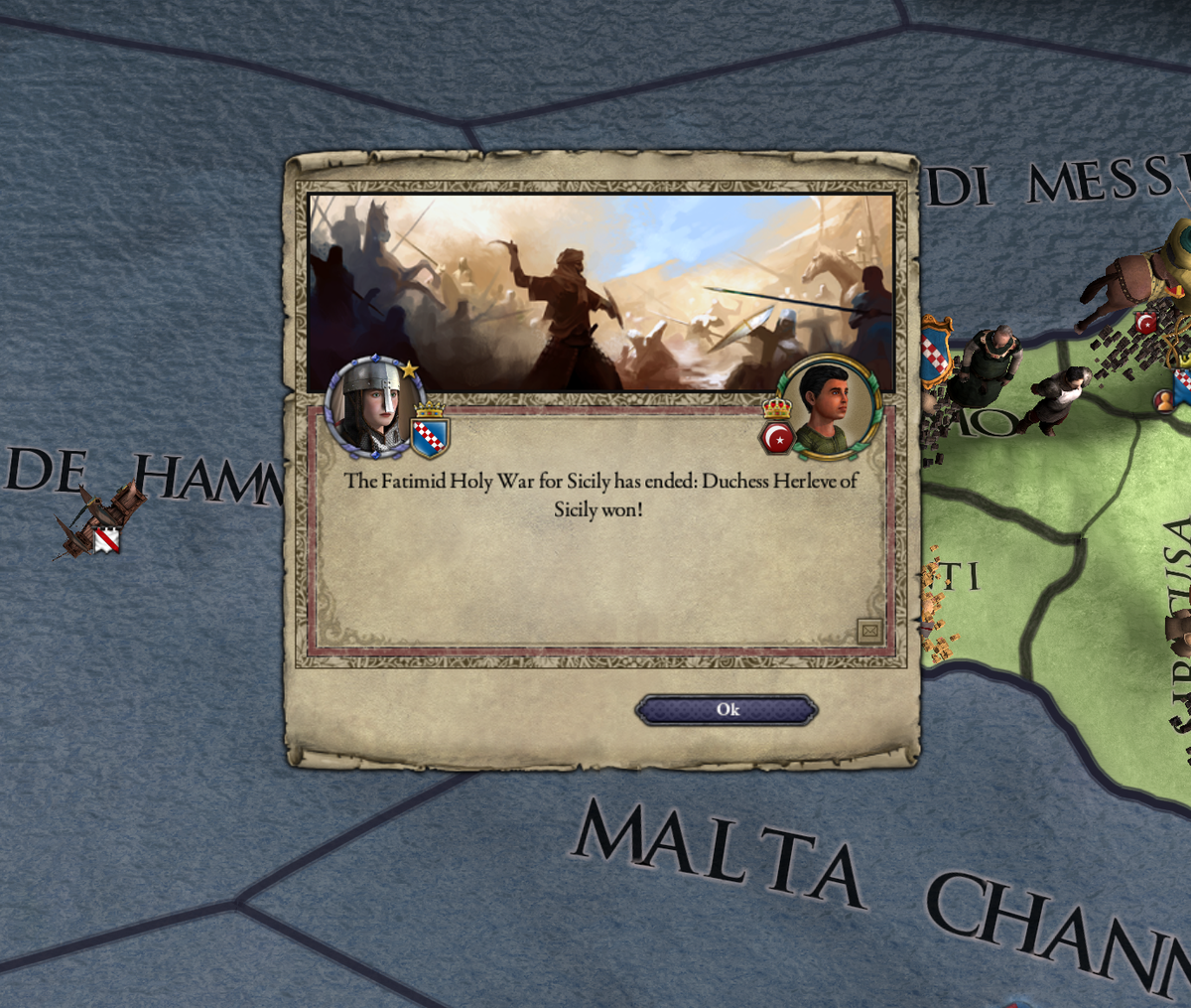 Deus has most definitely vulted.Cheers for the free piety, kid. Sorry I killed your dad. But he started it.