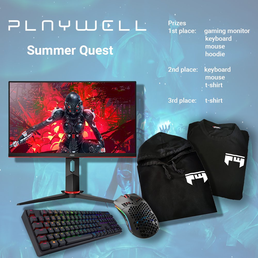 PlaywellEsport's tweet image. Don&apos;t forget to enter the competition!! 👀👑
bit.ly/2X2oIEr