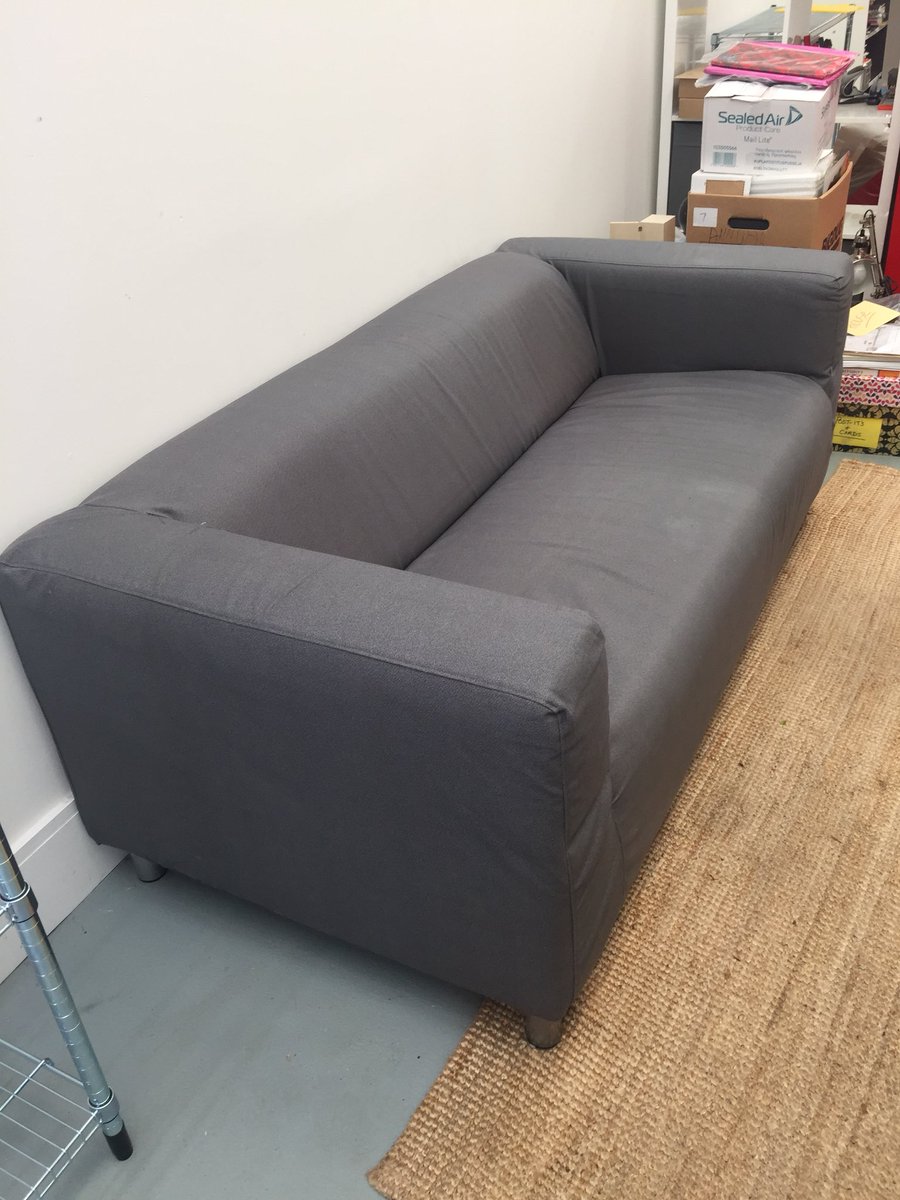 BraveYourDay's tweet photo. We are going fully virtual so giving up our wee Glasgow Finnieston studio. We have this fab #ikeacouch RRP £179
we hope can get a new home for £30 it’s in great condition. Who’s interested? must collect with cash. https://t.co/h6pMmmEWdO