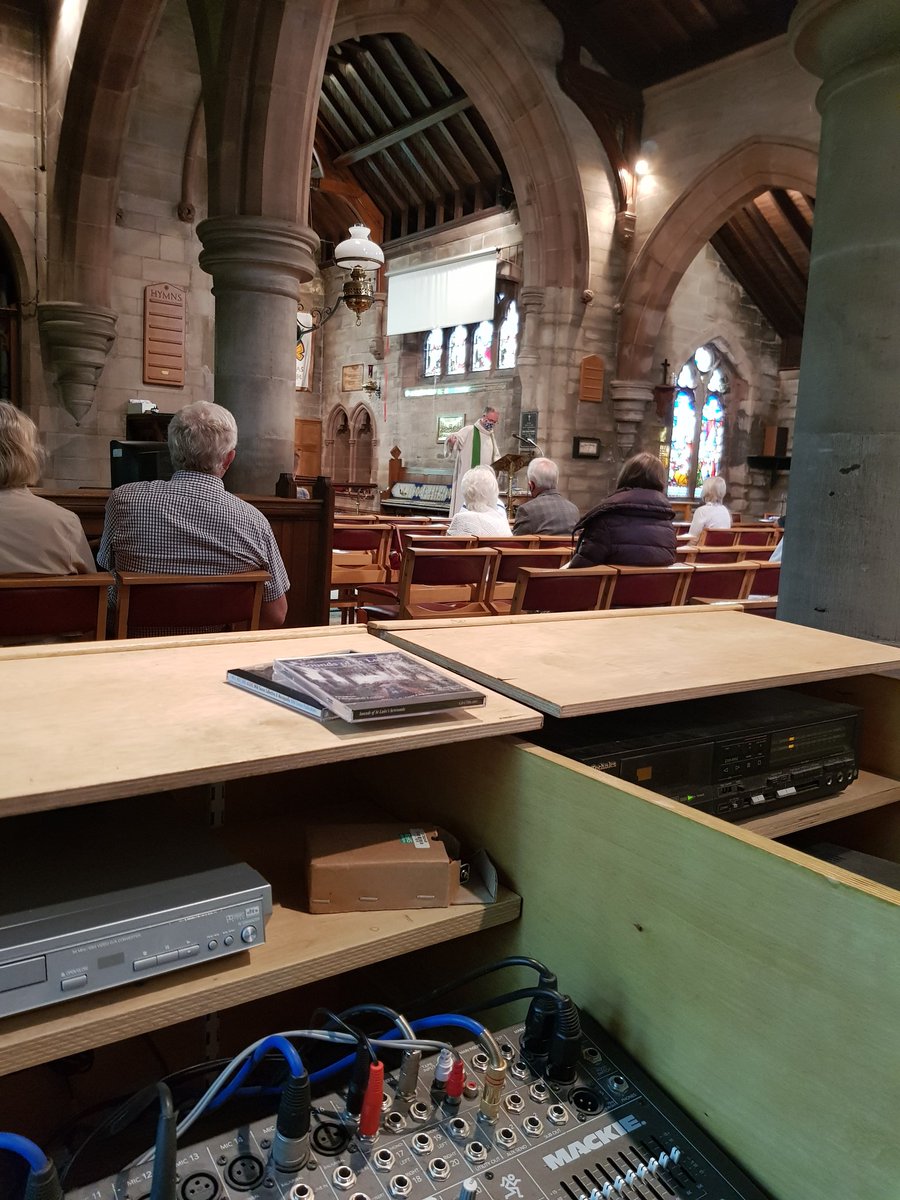 Great to see so many people at St. Luke's Endon this morning. Thanks to Archdeacon Matthew Parker for taking the service.