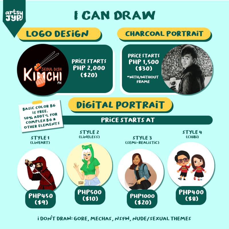 artsyjyp's tweet photo. OPEN FOR COMMISSIONS - ART FOR A CAUSE

I'm helping a friend to complete her scoliosis surgery fund. Part of the proceeds from commissions will be donated to her.

#commissionsopen #artforacause #openforcommissions #digitalart #commissions #CommissionSheet #digitalportrait https://t.co/msb9JKl8g9