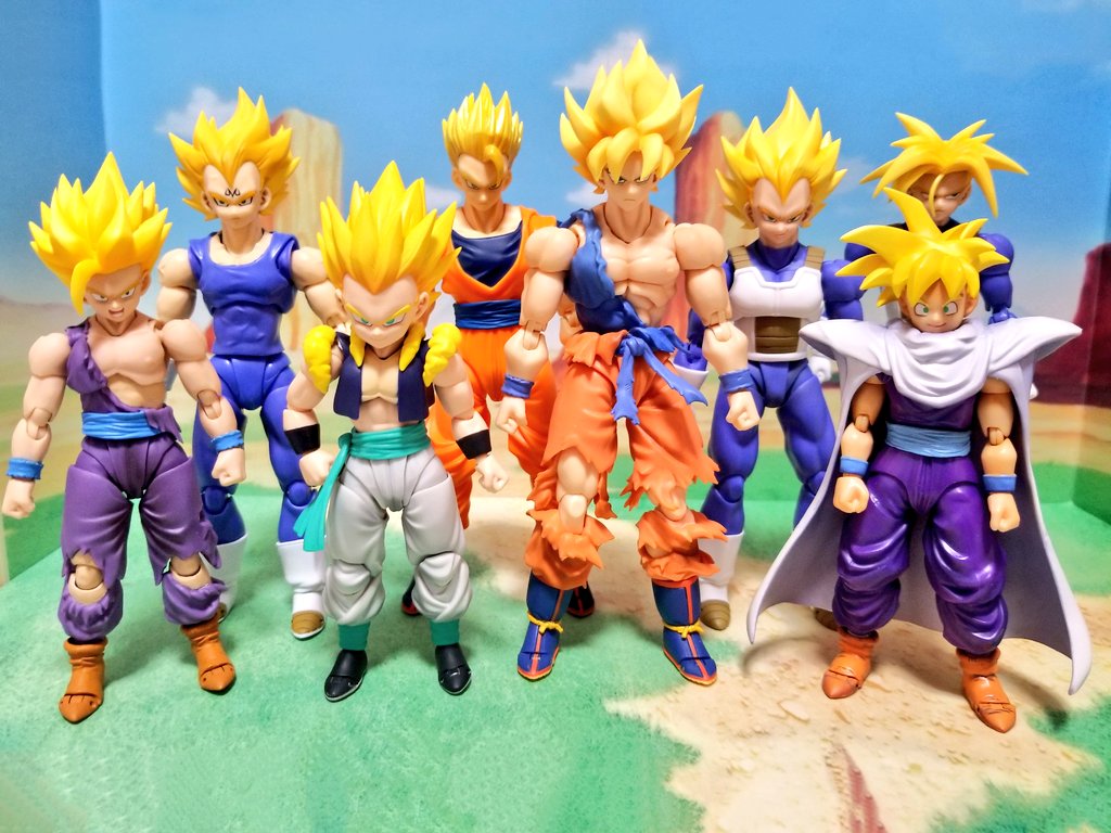 Dbz على تويتر おもちゃ撮影会 テーマ スーパー 我が家の スーパーサイヤ人 スーパーサイヤ人ゴッド スーパーサイヤ人ブルー スーパーサイヤ人ロゼ ドラゴンボール Shfiguarts フィギュアーツ 孫悟空 ベジータ 孫悟飯 トランクス ブロリー ゴテンクス