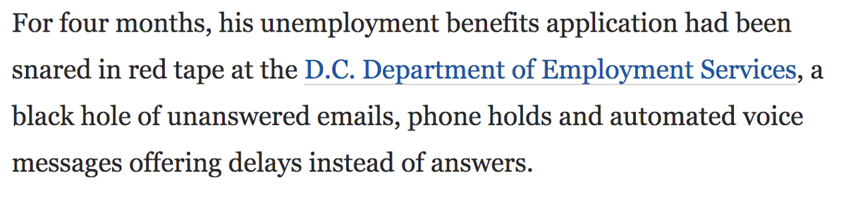 Delayed unemployment payments create large problems for people living on low-incomes. They have little room to breathe. So they may lose housing before their large lump sum payment comes in 2/