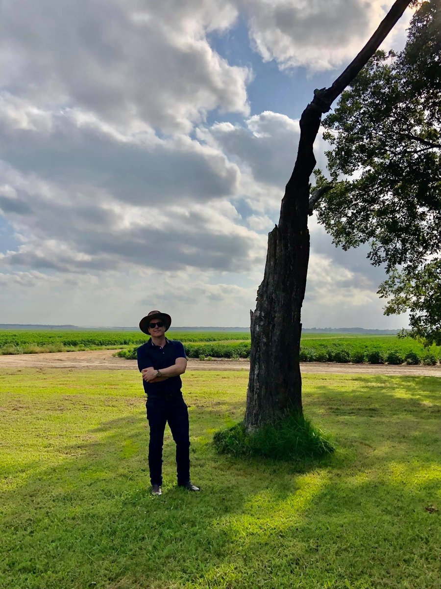 Awesome Regional-Identity Tour with Chase from Sedona! Muddy Waters’s homesite! <a href="/DeltaBohemian/">The Delta Bohemian</a> #deltatours #deltatour #dbtours #msdelta #mississippidelta #visitclarksdale #visitmississippi #muddywaters #mississippitours #clarksdale