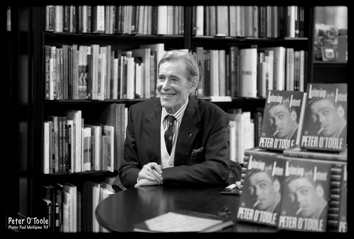 Peter O'Toole (2 August 1932 – 14 December 2013) Loitering with Intent