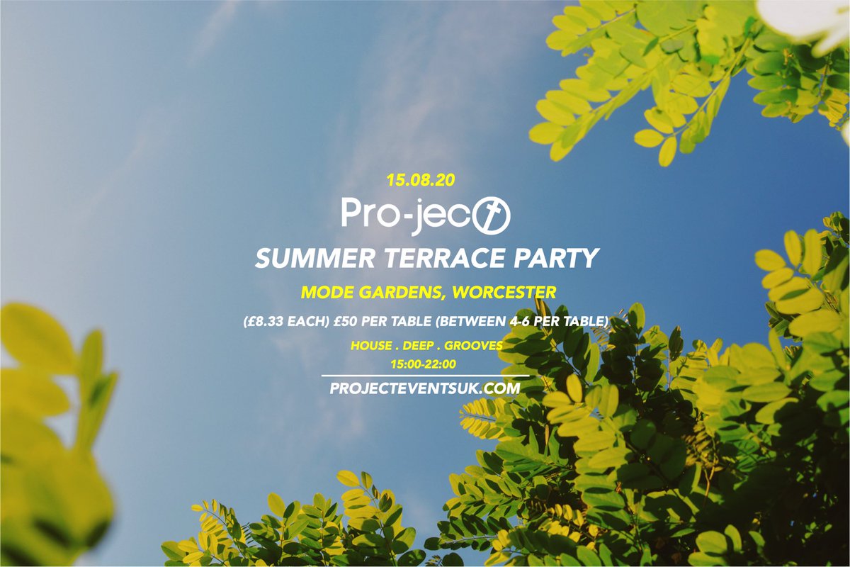 We’re back! 🥳 info : ProjecteventsUk.com