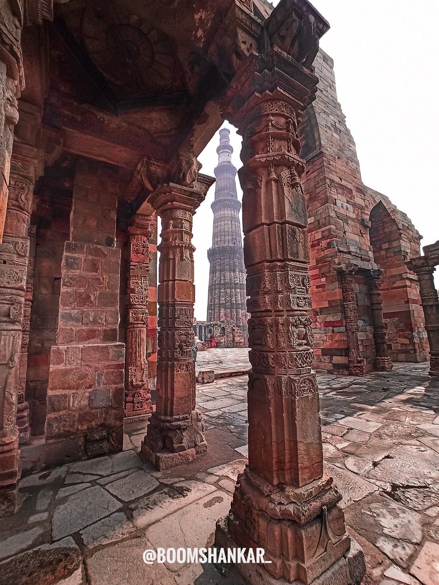 Next time when someone tells u  #QutabMinar is an example of Islamic engineering, tell him that it is just another example of Islamic mentality. Talking about engineering, the so called artisans did not even know how to put structures that would even look original.  #BoomTravel