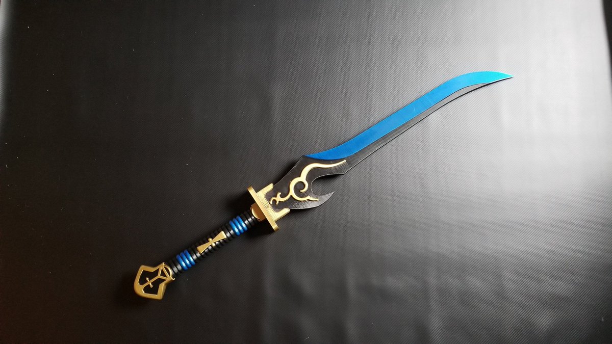 JCCustomDesign3's tweet photo. Excited to share the latest addition to my #etsy shop: Masamune Great Katana Final Fantasy 11 FFXI Relic 3D Printed Cosplay https://t.co/wB3tDGcUq7 #black #final #fantasy #ffxi #finalfantasy #sword #katana #greatkatana #samurai https://t.co/Z1pI1I8ZW1