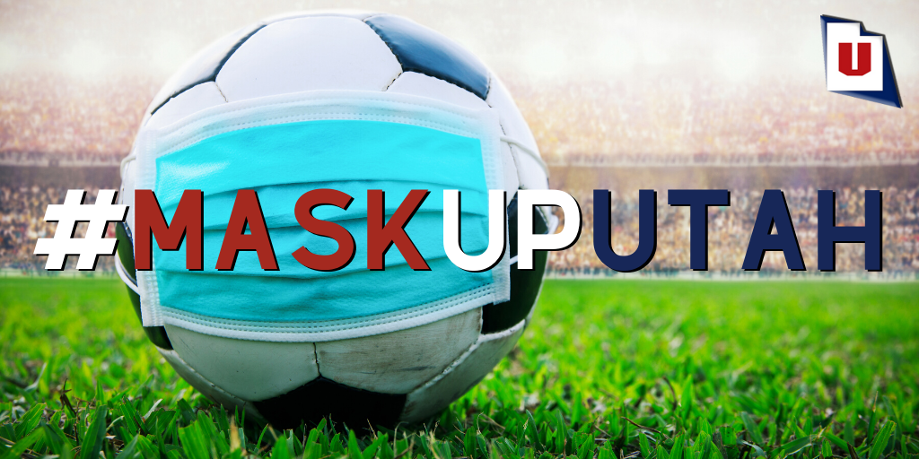 Our goal is to play (and keep playing). Help make it happen by masking up. ⚽😷 #MaskUpUtah #MyReasonWhy