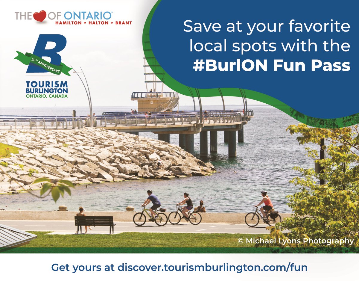 ristoparadiso's tweet image. It’s #SundayFunday AND a #longweekend. 
Check out @BurlingtonTour #FunPass. 
Lot’s of great things to see &amp;amp; do in #BurlON. 
Check out the #eatanddrink section for a little treat from us 👏
#SundayVibes #DTBurlON #ParadisoFresh