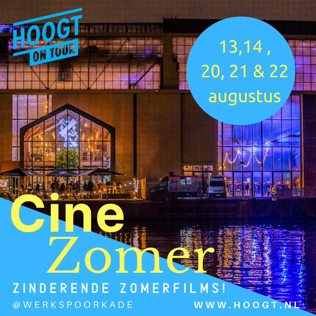 Hoogt's tweet photo. CineZomer. Bijzondere films op de meest hippe plek in Utrecht. 13, 14, 20, 21, 22 augustus. #films #zomer #uitje #utrecht Info & tickets: https://t.co/xcIBV7wb6S https://t.co/1TbDEQ2nHt