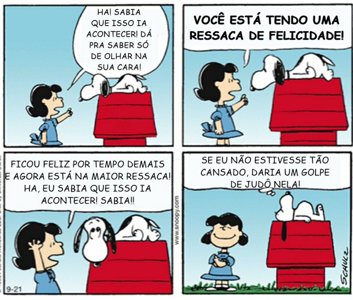 tirainteligente's tweet photo. Que tenhamos mais ressacas de felicidade e menos Lucys na nossa vida!
#snoopy #peanuts #charlesschulz #schulz #charliebrown #minduim #lucy #linusvanpelt #tirinhas #quadrinhos #humorinteligente #tirinhasinteligentes #humor #comics #cartoon #cartoons #hq #webcomic #tiras #cartum https://t.co/qXSBwnHegS