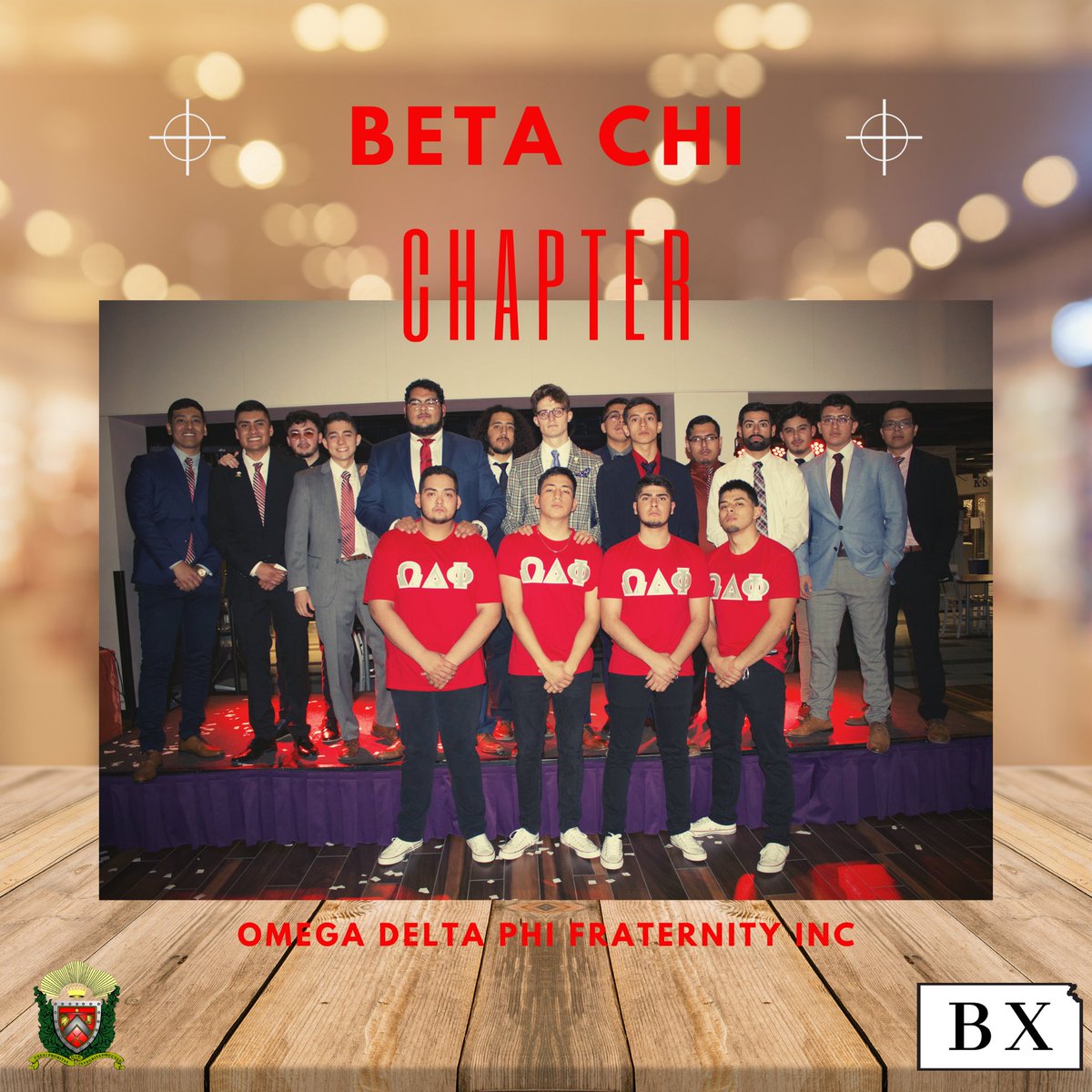 On April 22, 2018 we brought this Colony to K-State with this goal in mind. 2 years later we can say we did it. We are proud to announce we are now officially the Beta Chi Chapter of Omega Delta Phi Fraternity Inc here at Kansas State University! ⚔️🛡