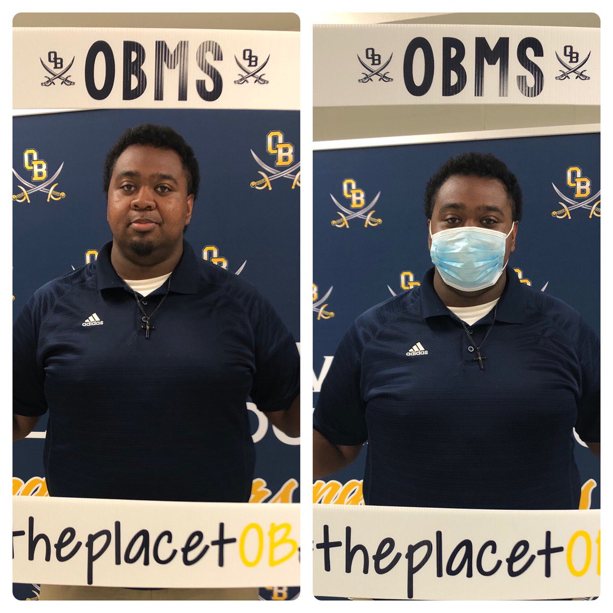 OBMSPride's tweet photo. OBMS is excited to welcome Jeremy Dillard #placetOBe #BetterTogether #OBMSPride #TeamDCS https://t.co/A5wdZoe2mo