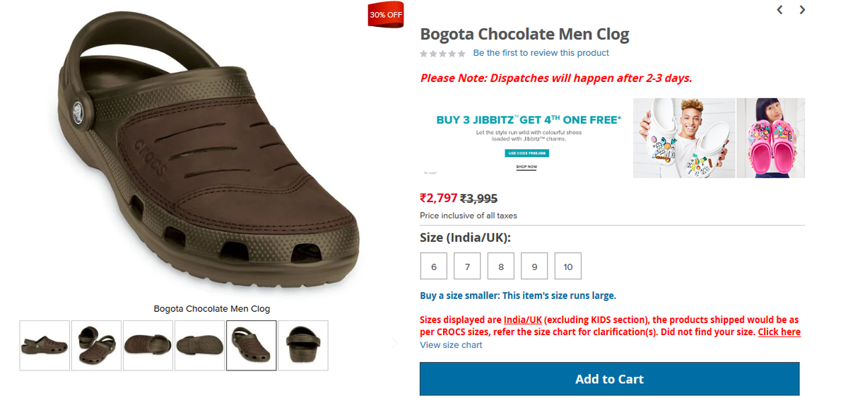 itsazeena's tweet photo. @CrocsIndia Fashioned from luxurious Genuine leather, this Iconic Bogota Chocolate Men Clog from @CrocsIndia is perfect pair of Crocs, beautifully designed by the best for the stylish, urbane man @ajuarif who is my best friend.
#FriendshipDay #Contestalert #CrocsIndia #CrocsContest https://t.co/e9Ke1kTIHi