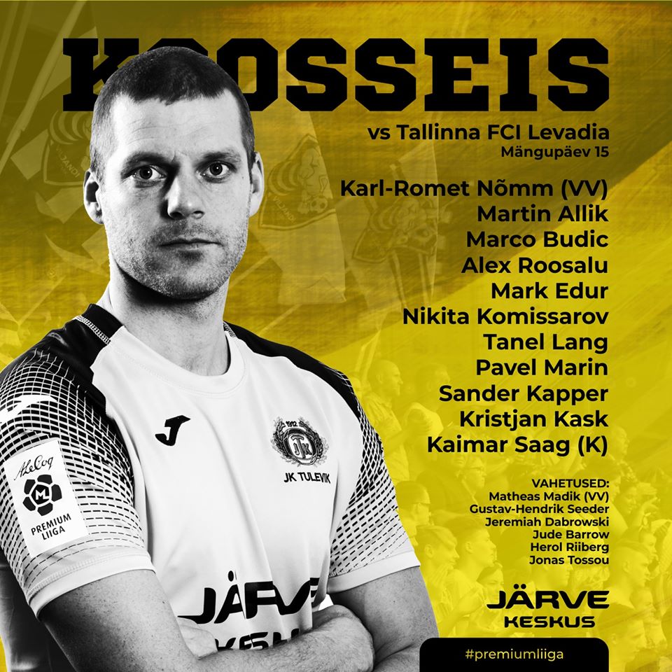 Canucks_Abroad's tweet photo. 🇪🇪 @premiumliiga
🇨🇦 Jude Barrow is on the bench again this week for @jktulevik, as they face @LevadiaFC in a 4th-versus-5th matchup.
📺: YouTube/SoccernetEE
more info: https://t.co/v3ToYVphZi
#jktulevik #premiumliiga | #CanadaRED #CanucksAbroad https://t.co/ColeT0HXKu