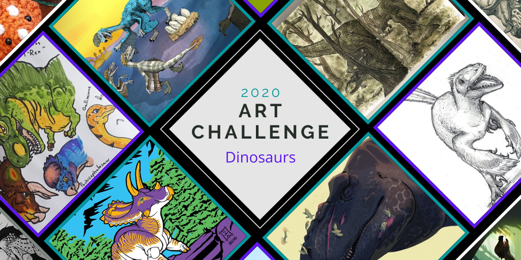 RoyalTyrrell's tweet image. Thanks again to everyone who participated in the #RTMPArtChallenge. We’ve created a new Facebook album to showcase the dinosaur artwork! We love seeing your #palaeoart so feel free to continue tagging us in your work!