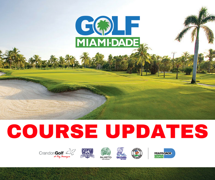 GolfMiamiDade's tweet photo. All golf facilities will resume normal operation tomorrow, Monday, August 3rd. 

To ensure the safety of all guests and employees, please remember to wear facial coverings and follow proper social distancing when visiting. For all park rules, please visit https://t.co/FFjqFHVmE4. https://t.co/Z4XJaMngmk