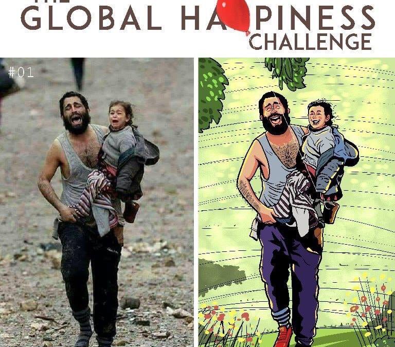 XpressTR's tweet photo. Bangladeşli sanatçı Morshed Mishu'nun "Keşke böyle olsaydı" isimli çalışması. https://t.co/Vaa34KdL7n