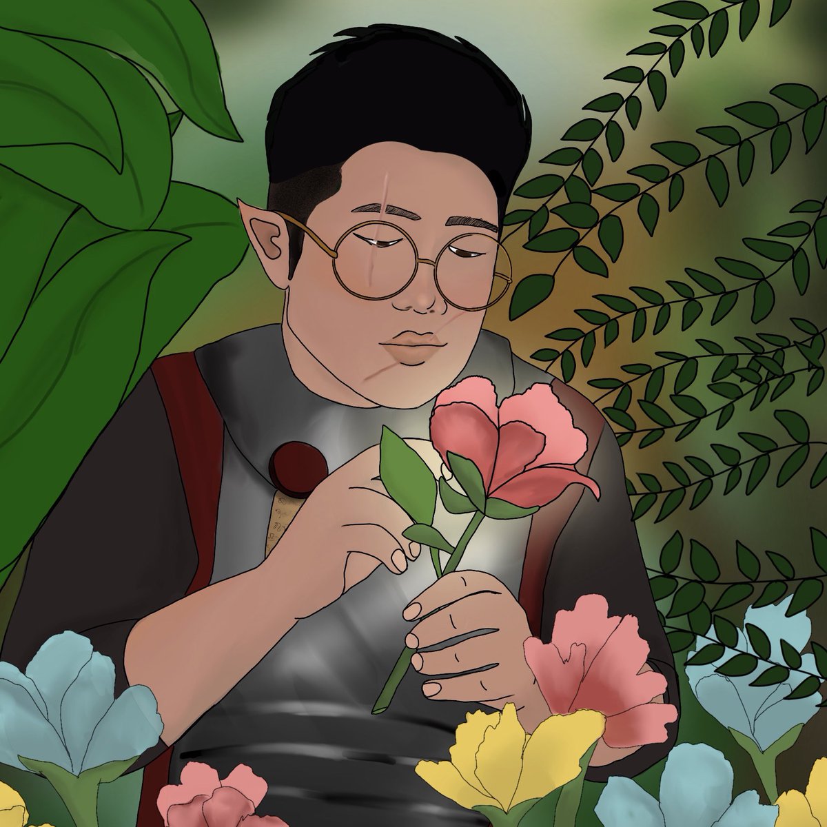 pencilwench's tweet photo. I’m not very good at updating on here, but this is a lil thing I did a while back of @toohardthebard bc the content is so 🥺🥺
#digitalart #digitaldrawing #noskill #butitsfun https://t.co/vQ5w9cA14P