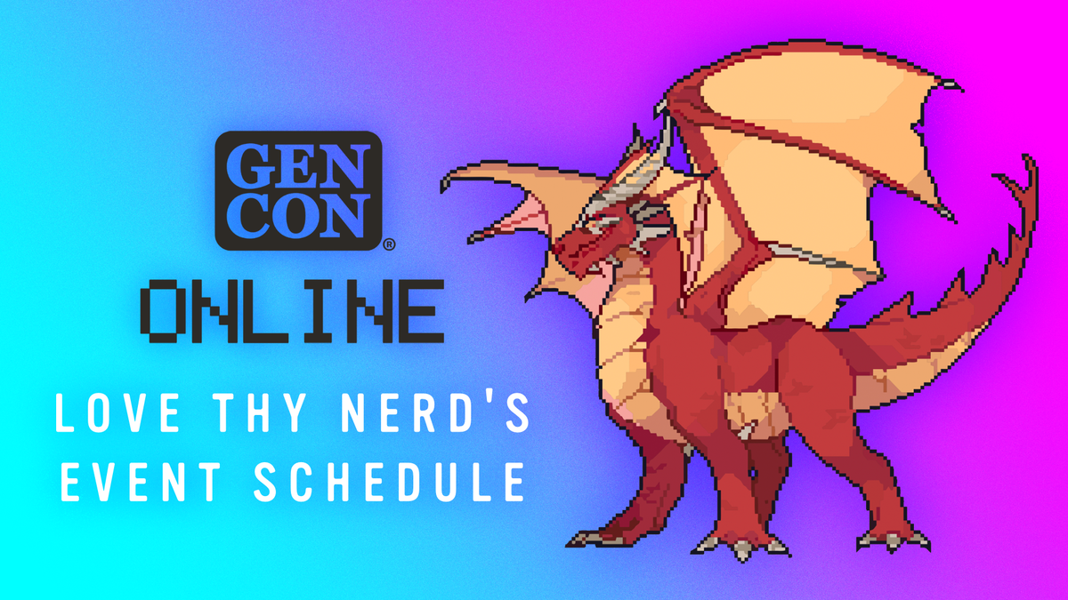 #GenConOnline livestream schedule continued (all times in EST): 6pm - @beastsofbalance (Sensible Object) 7pm - Shaka Shredders (@SunSlapStudios) 8:30pm - Potion Explosion (@horribleguild) 9:30pm - Sento (@BrotherMingGame) > twitch.tv/lovethynerd <