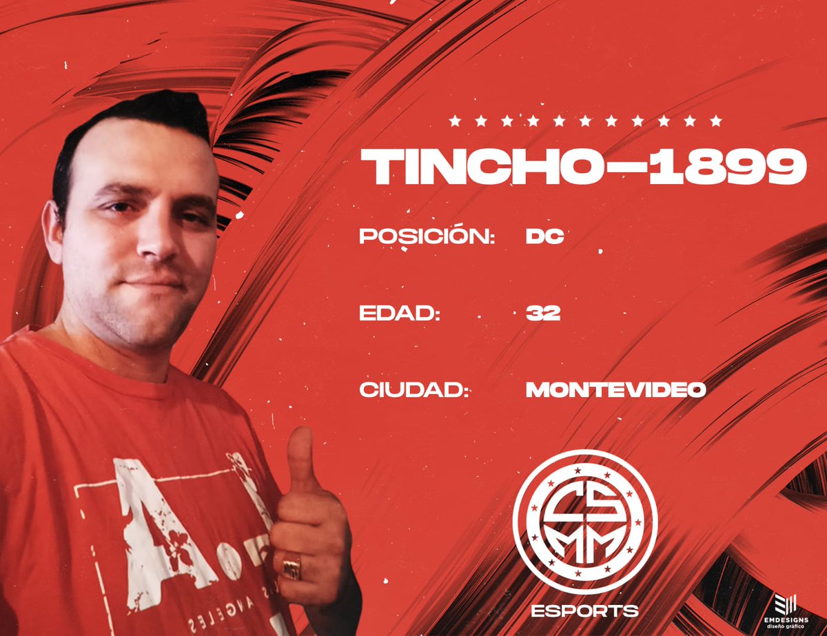 Miramar_eSport's tweet photo. Llego el momento de presentar al Sub Dt del equipó y delantero del mismo!! Un caudillo de los de antes, @Tincho4265. Muchos exitos Crack!!! 💪🦓 https://t.co/jyX2jfnyVy