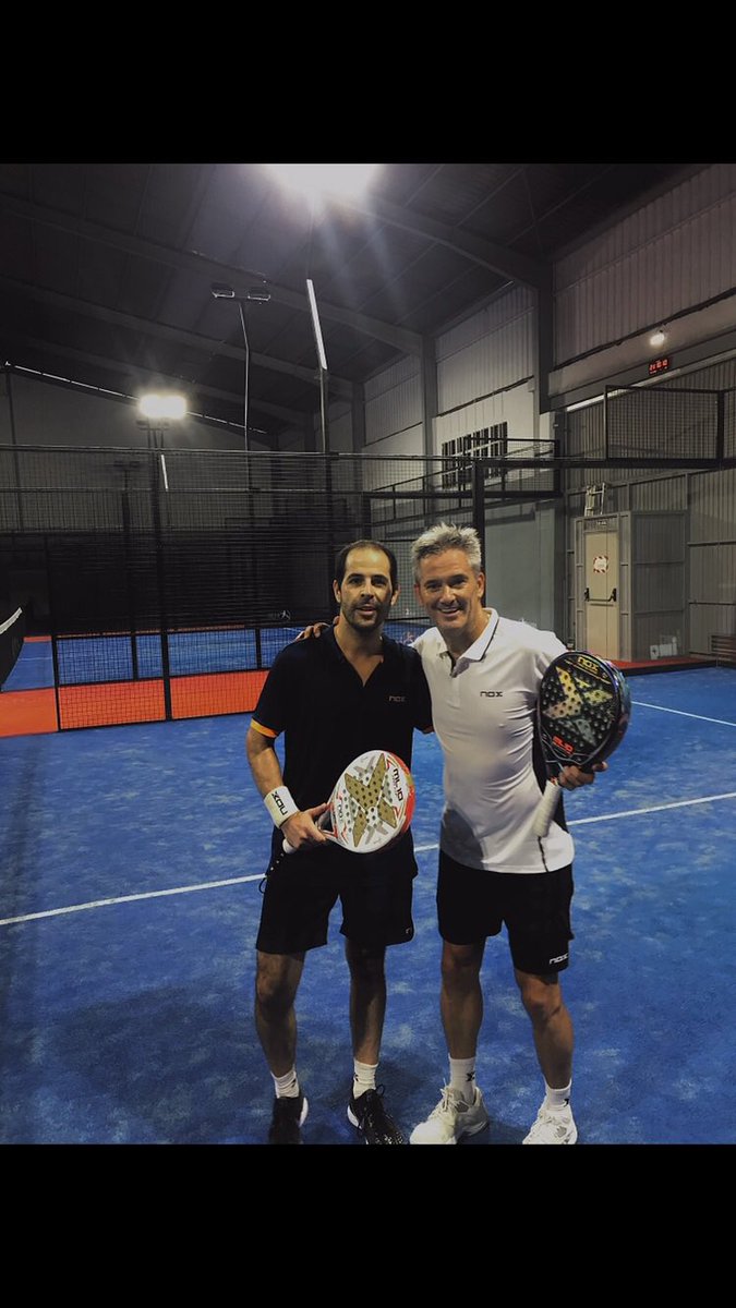 Entreno de lujo cn el gran M.Lamperti!#workout #padel