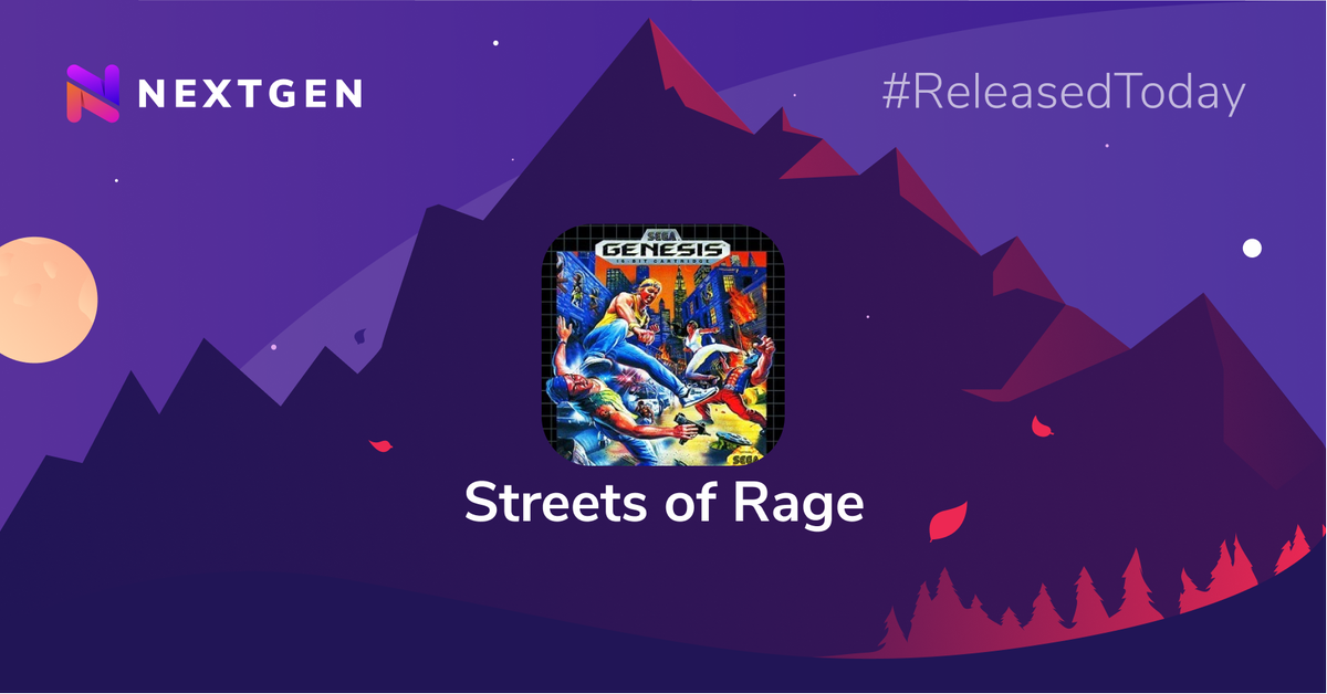 thenextgenstore's tweet photo. A classic beat 'em up, where ex-cops Axel, Adam &amp; Blaze united against a mob of Kung-Fu creeps and axe-hurling fiends was released 29 yrs ago in Japan on Sega Genesis. The city's a war zone, and it's only two of them against hordes of gangsters. https://t.co/oEC6IsXqY2