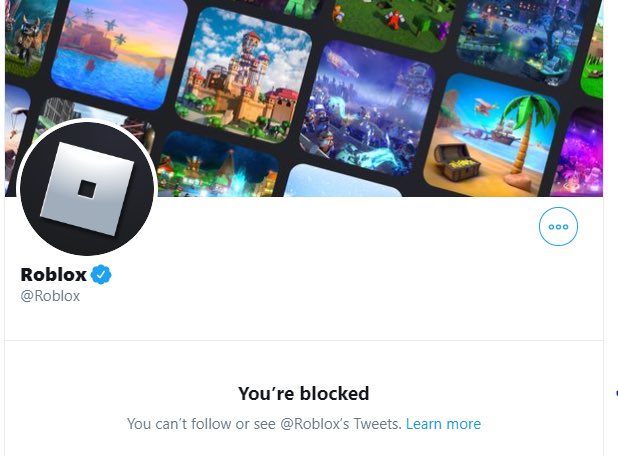 Rtc On Twitter Roblox And Roblox Developer Relations Blocked Us Because Of This Tweet Https T Co Tcpvwbe5bc - how do you see who blocked you on roblox