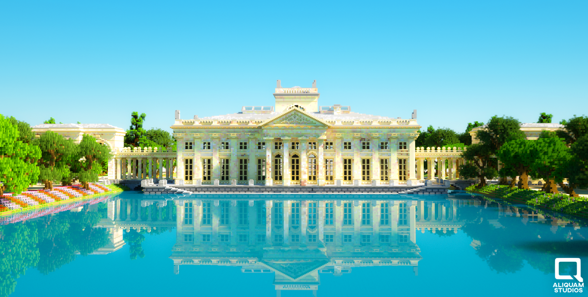 AliquamStudios's tweet image. The Palace on the Isle (Royal Łazienki Park in Warsaw Poland) 
#Art #PolishHeritageMinecraft #Minecraft #Poland #AliquamCreative
