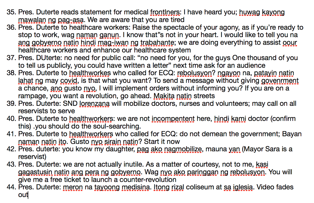 Tadah! Highlights: Pres. Duterte heeds call of healthworkers but not without a few choice words <a href="/gmanews/">GMA News</a>