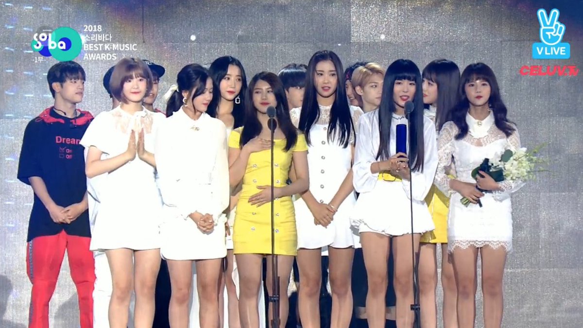 remember when the girls won ROTY at the soribada awards?  #2YearsWithNATURE