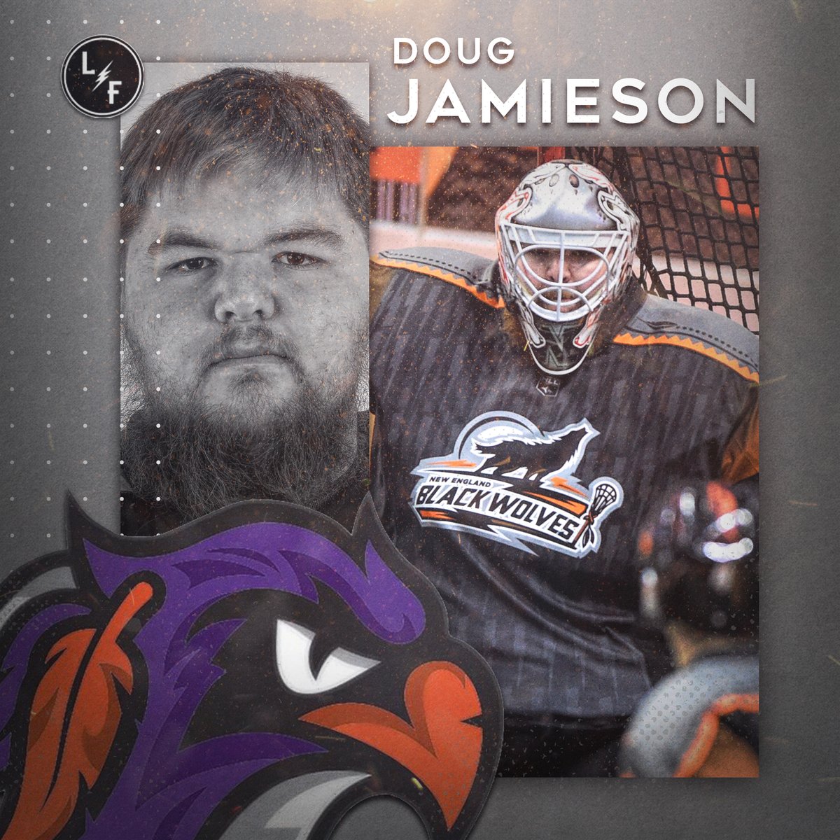 LacrosseFlash's tweet photo. The @HFXThunderbirds have signed RFA goaltender @DouglasJamieson to a three-year agreement.
New England has 72 hours to match the offer.
#LaxFlash⚡️ https://t.co/hjCEIaWThp
