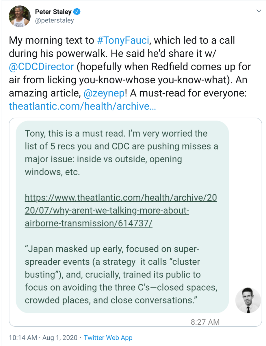 What it's like to be a woman writing about tech/science/society. Two things happened the same day, and one of them is random dude telling me I "clearly have no clue" about airborne spread, just after I wrote a ~5K article about it. No track record is ever good enough for women.