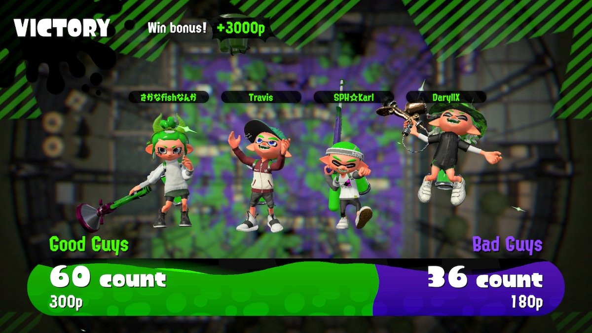 tennfoley's tweet photo. PB Night with #SplatPH peeps! #Splatoon2 #NintendoSwitch https://t.co/bDWTpfA7LM