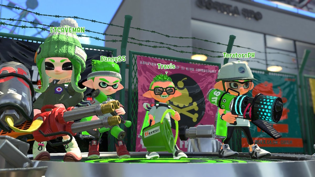 tennfoley's tweet photo. PB Night with #SplatPH peeps! #Splatoon2 #NintendoSwitch https://t.co/bDWTpfA7LM