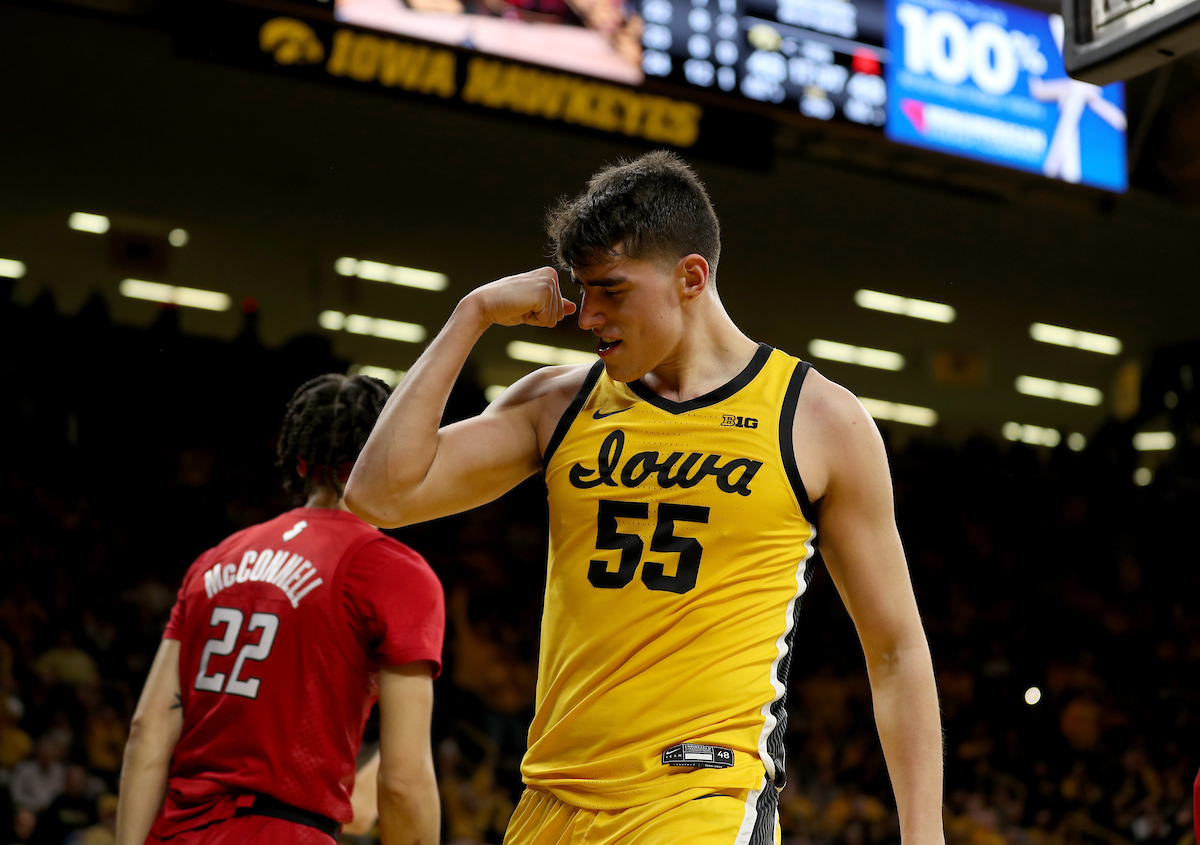 University of Iowa tweet media