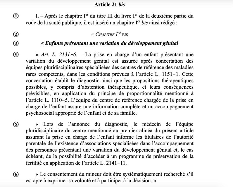 A l'occasion du vote du  #PJLBioéthique et de la fin de la session parlementaire, je voudrais revenir sur un sujet qui me tient à coeur : l'encadrement des traitements médicaux pratiqués sur les enfants  #intersexes  #StopMutilationIntersexe #Thread 