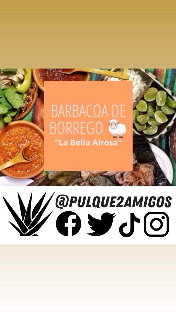 2Pulque's tweet image. Sabado y domingo! Av huayacan #pulque2amigos #barbacoa #labellaairosa #avhuayacan @CancunskyTravel @CancunClub1 @cancunpress @CancunPromotion @centralcancun @QuienTVCancun @Great_Vacations @ComerEnCancun @CancunLike @VivoEnCancun @CancunForos