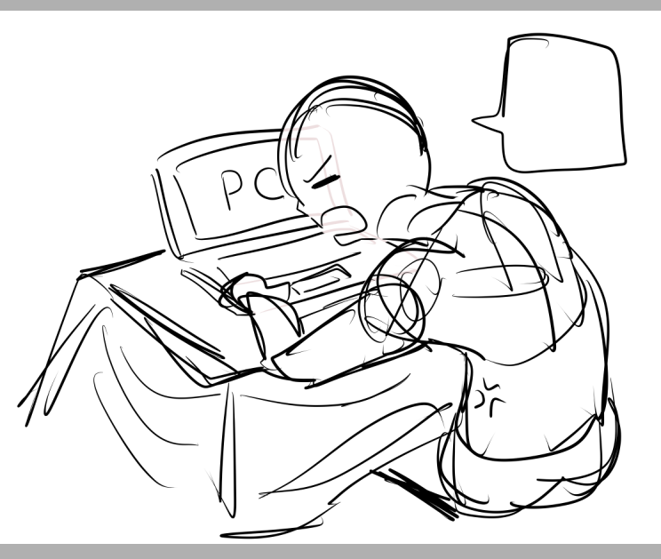 今マイク付きヘッドホン壊れててPCの内蔵マイク縛りくらってるからDiscordでしゃべるときこんなん 