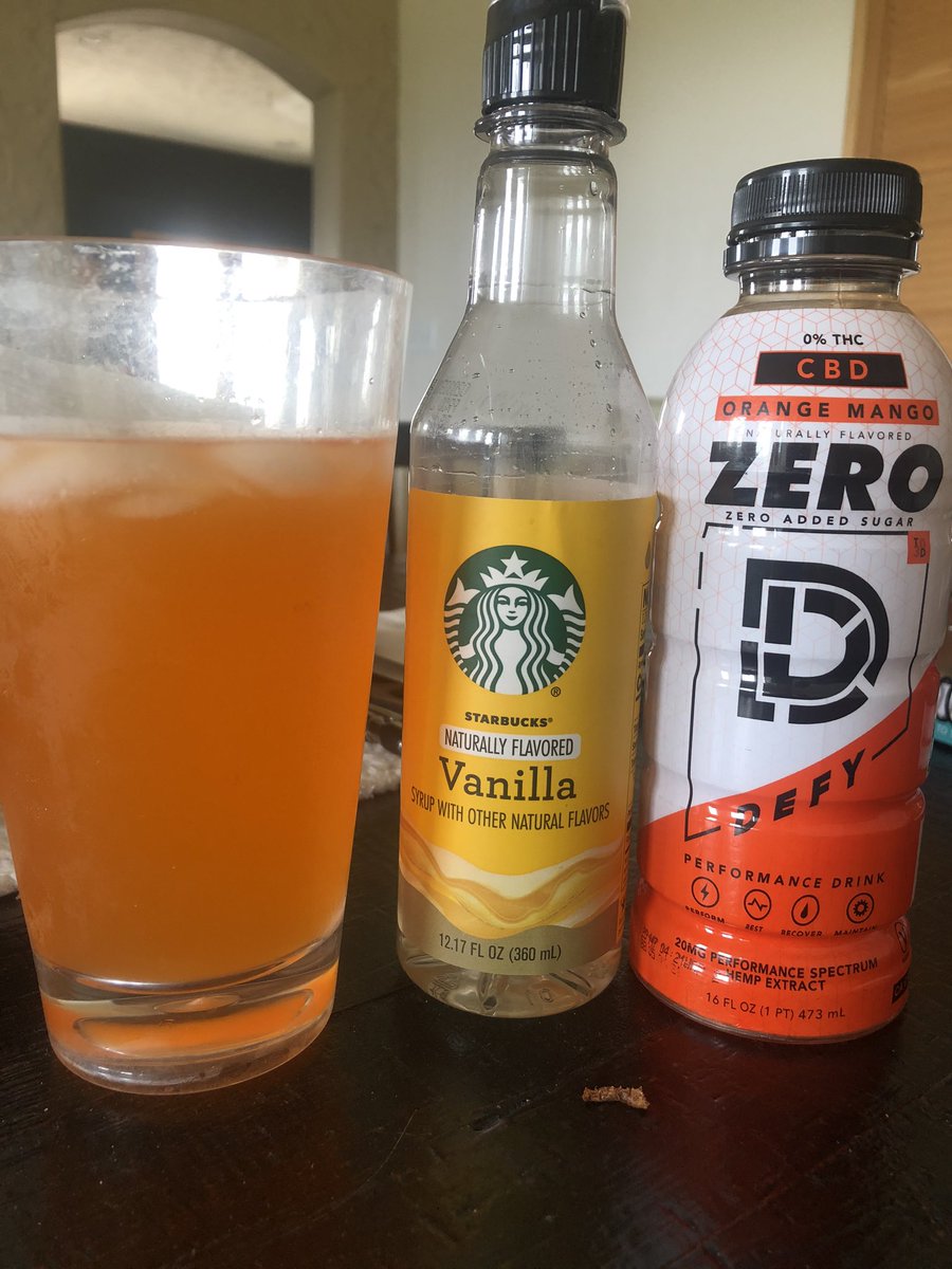 TKO30TD's tweet photo. Day 28: I’m keeping it simple with this one, don’t want to over complicate it. Just some orange @DEFY with a bit of vanilla. Tasting like some dreamsicle! #TD30 #DefyNation #Defy #SundayFunday #Chillin https://t.co/MLcON8TZeS