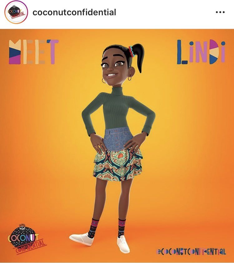 lindiwesuttle's tweet photo. #CoconutConfidential 🥥🗃 #Webseries Promo out Aug 8th. 
.
ALL AFRICAN #ANIMATION telling my VERY AMERICAN story 🙌🏾🖤✊🏾. MEET LINDI our @strongblacklead well not-so-strong, she’s only 14, but that’s the goal. It’s 1990, 1st day of high school. Follow us the Gram. #sharethemic https://t.co/Boyf0KgPMI
