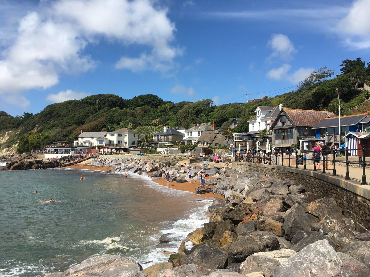 GuyPhillipson's tweet photo. Another glorious break on the Isle of Wight, celebrating our 30th Wedding Anniversary (on our wagon!).Here are my favourite 4 pics, including Bembridge sailing, Shanklin village and Steephill Cove. Hope you like 🙂@iwcponline @VisitIOW #IsleofWight https://t.co/TA7E7U7GO0