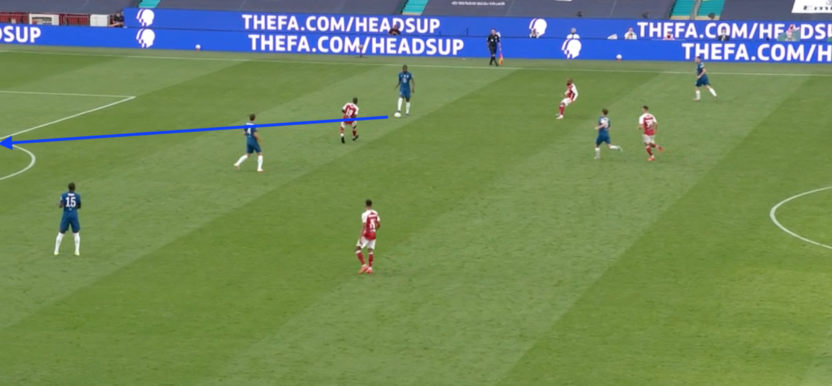 - This build-up was a prime example of the issue:Phase 1 - Rudiger has the time to play an accurate long pass here thru Arsenal's press. Instead he retreats to Phase 2 - Rudiger has time albeit from an inferior deeper positon than position 1 - instead he passes out to Alonso